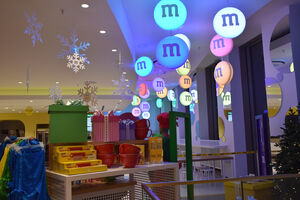 m&m-Store in Berlin, Foto: FEST GmbH